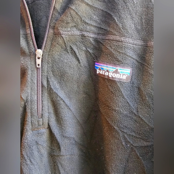 Patagonia XL Black Fleece Pullover - Picture 2 of 4